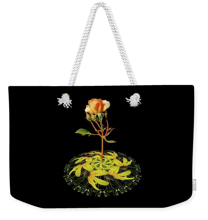 Flowers Weekender Tote Bag featuring the photograph 4407 by Peter Holme III