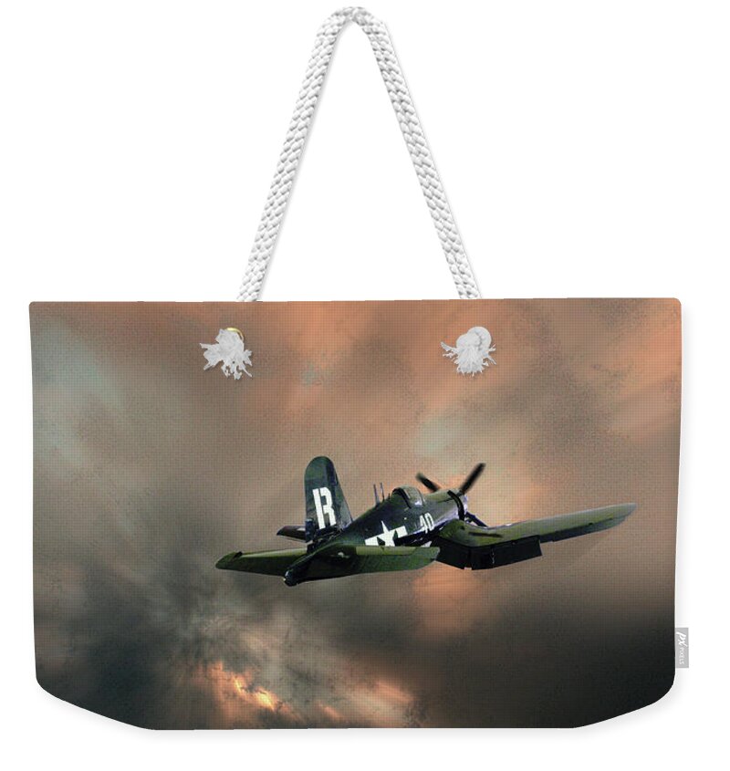 Wwii Weekender Tote Bag featuring the photograph 4462 by Peter Holme III