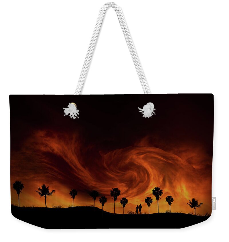 Clouds Weekender Tote Bag featuring the photograph 4679 by Peter Holme III