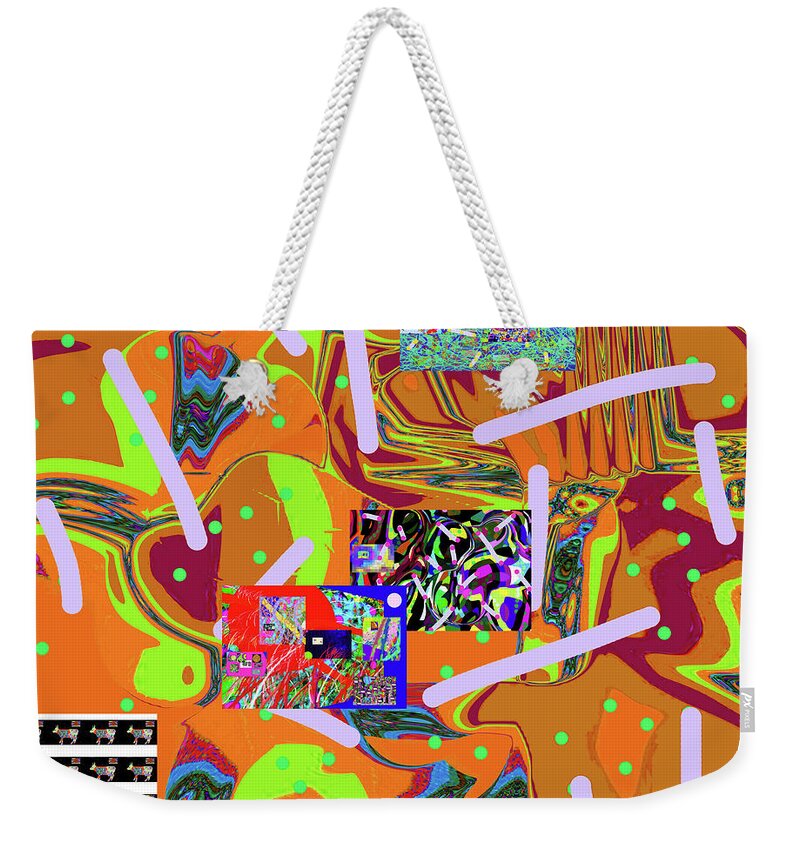 5-21-2015dabcdefghijklmnopqrtuv Weekender Tote Bag featuring the digital art 5-22-2015gabcdefghijklmnopqrtuvwxyzabcd by Walter Paul Bebirian