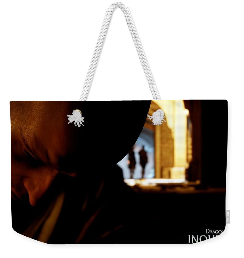 Dragon Age Inquisition Weekender Tote Bag featuring the digital art Dragon Age Inquisition #5 by Maye Loeser