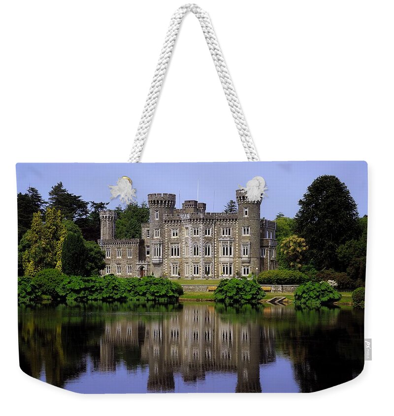 Archaeology Weekender Tote Bag featuring the photograph Johnstown Castle, Co Wexford, Ireland #5 by The Irish Image Collection 