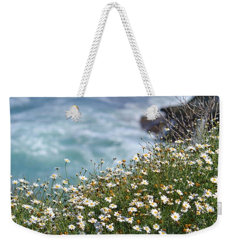 Weekender Tote Bag featuring the photograph La Jolla Cove #5 by Dean Ferreira