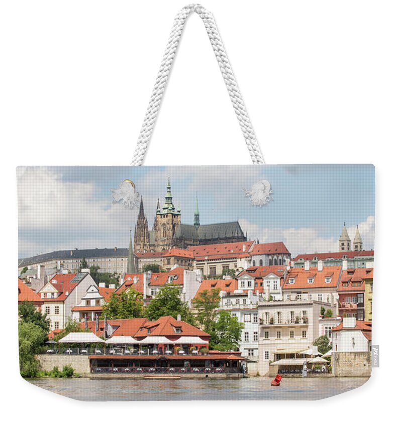 Ancient Weekender Tote Bag featuring the photograph Prague #5 by Juli Scalzi