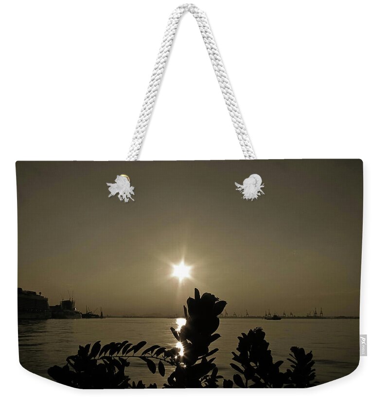 Sun Weekender Tote Bag featuring the photograph Sunset #5 by Cesar Vieira