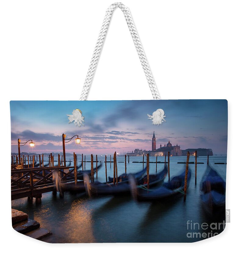 Venice Weekender Tote Bag featuring the photograph Venice Dawn by Brian Jannsen