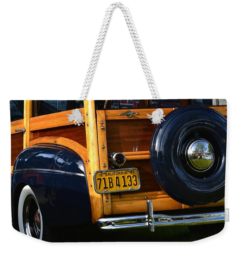  Weekender Tote Bag featuring the photograph Woodie #30 by Dean Ferreira