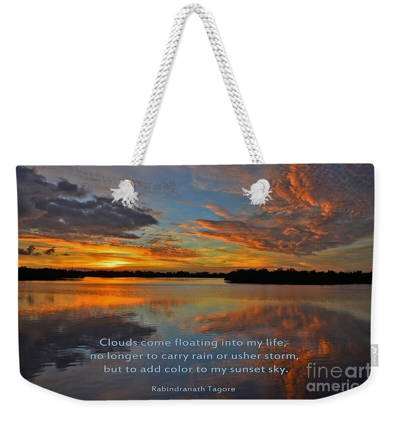 Rabindranath Tagore Weekender Tote Bag featuring the photograph 50- Rabindranath Tagore by Joseph Keane