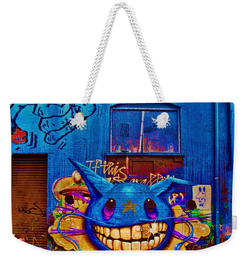 Grafitti Weekender Tote Bag featuring the photograph 540 by Chris Lord