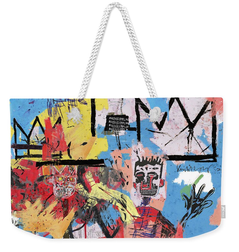 Neo-expressionism Weekender Tote Bags