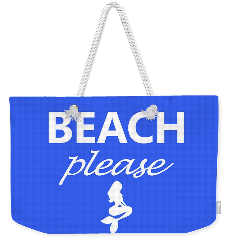 Beach Weekender Tote Bag featuring the photograph BEACH please #7 by Robert Banach