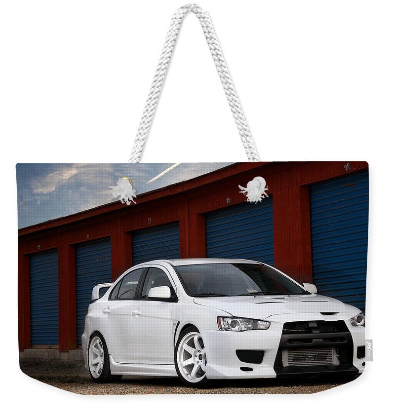 Car Weekender Tote Bag featuring the photograph Car #6 by Jackie Russo