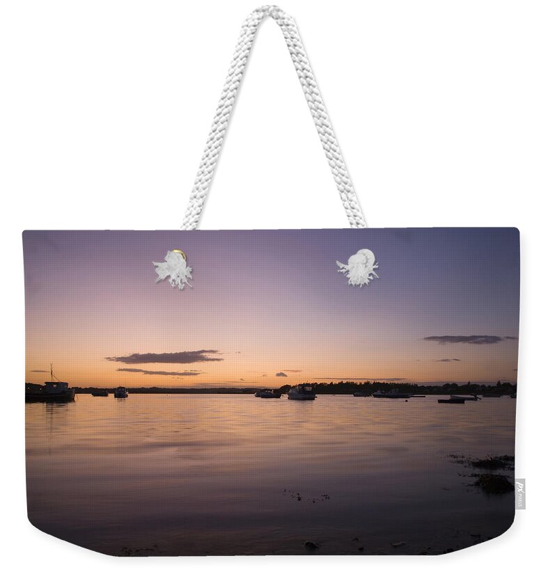 Coast Weekender Tote Bag featuring the photograph Irish Dawn #6 by Ian Middleton