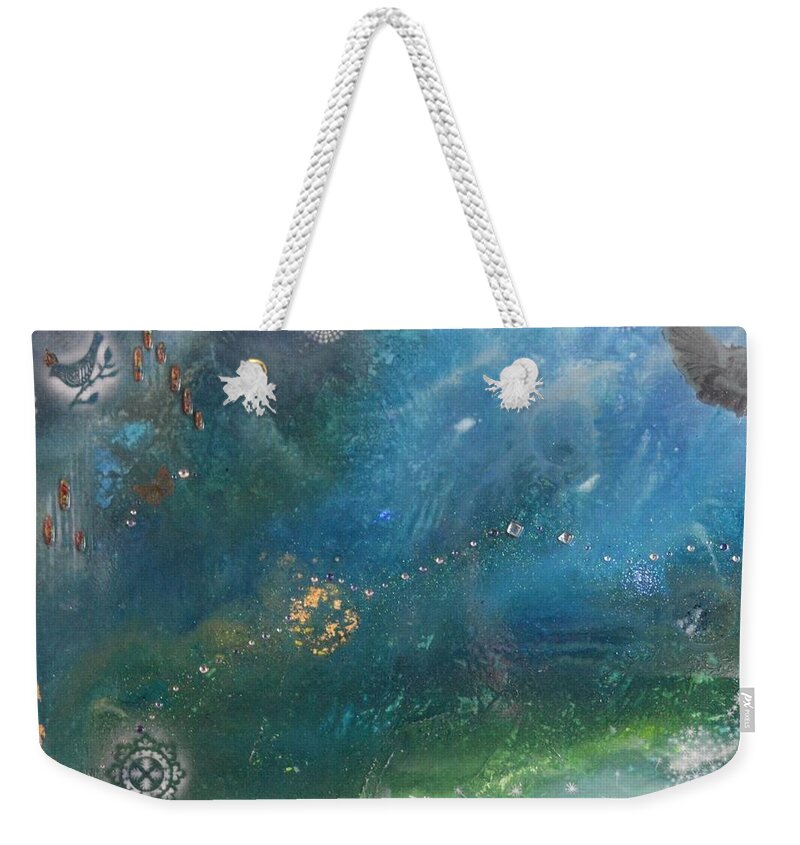 Dream Weekender Tote Bag featuring the mixed media Dream by MiMi Stirn