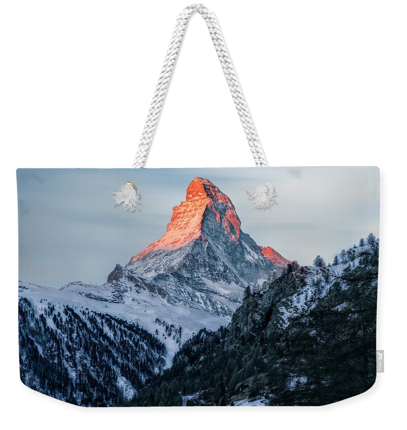 Matterhorn Weekender Tote Bag featuring the photograph Zermatt - Switzerland #6 by Joana Kruse