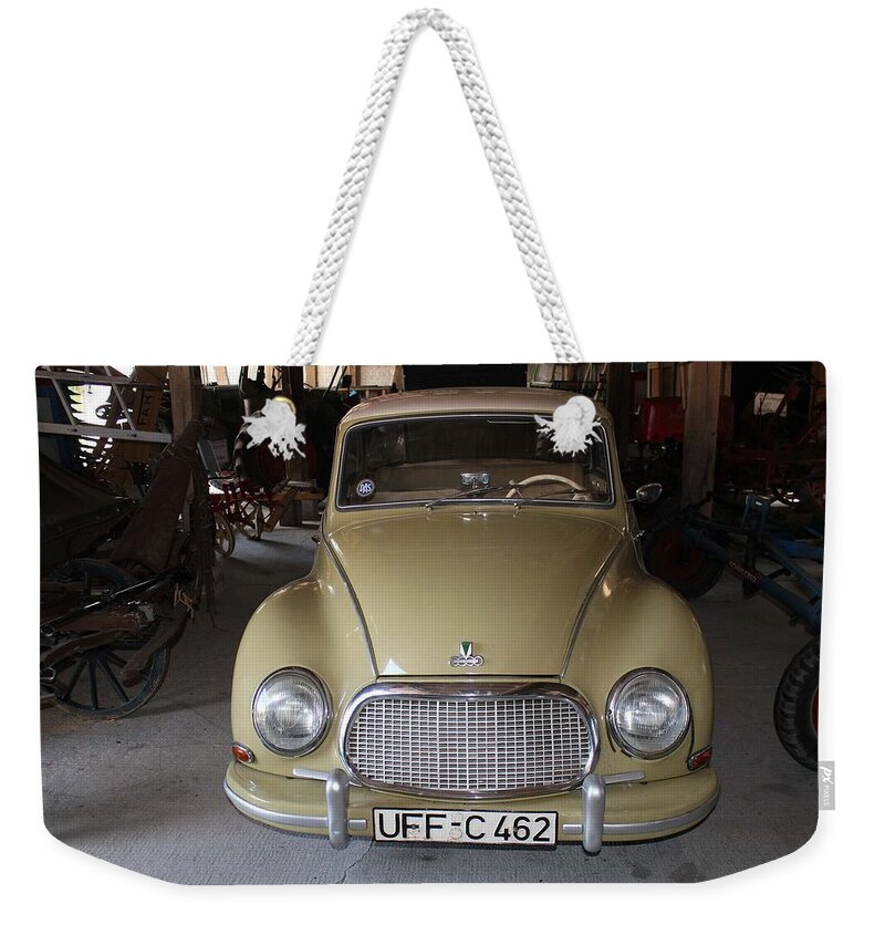 Car Weekender Tote Bag featuring the photograph Car #63 by Jackie Russo