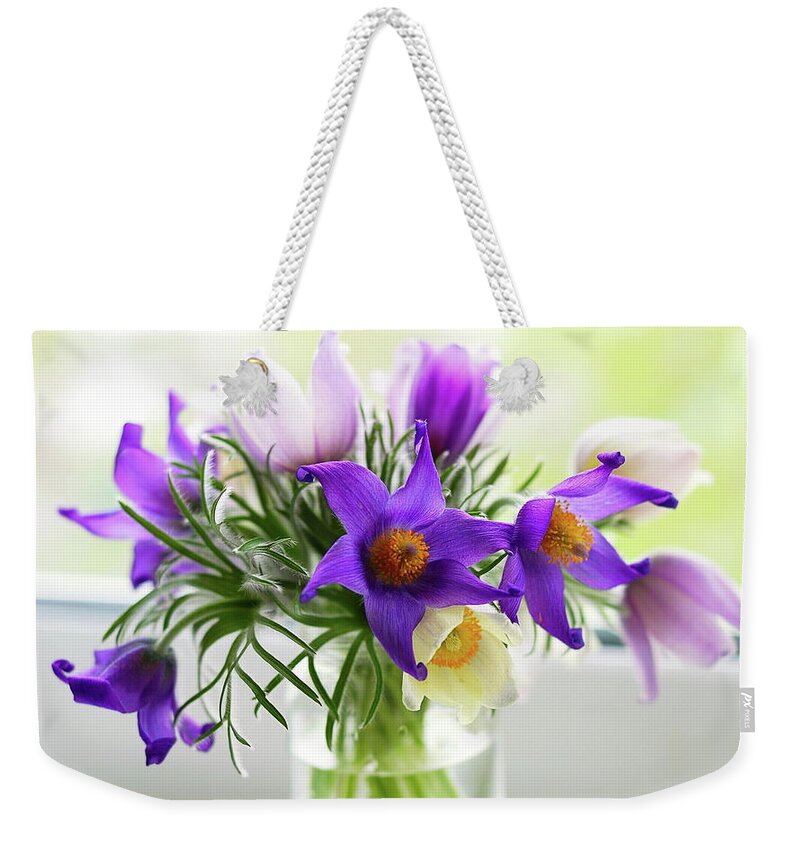 Flower Weekender Tote Bag featuring the photograph Flower #63 by Mariel Mcmeeking