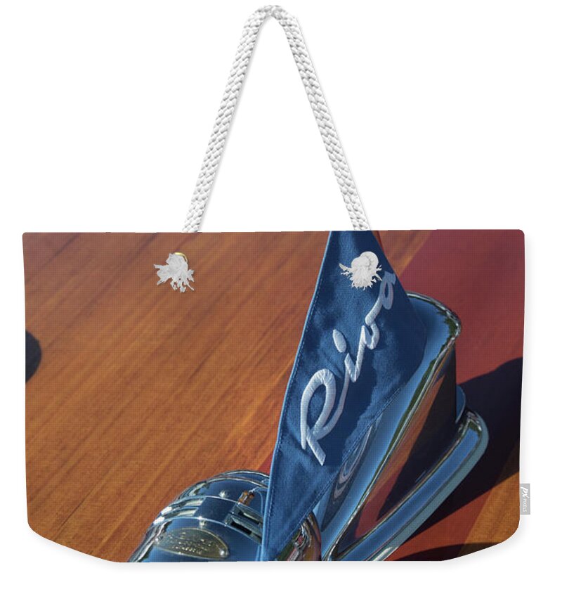 Riva Weekender Tote Bag featuring the photograph Iconic Riva #5 by Steven Lapkin