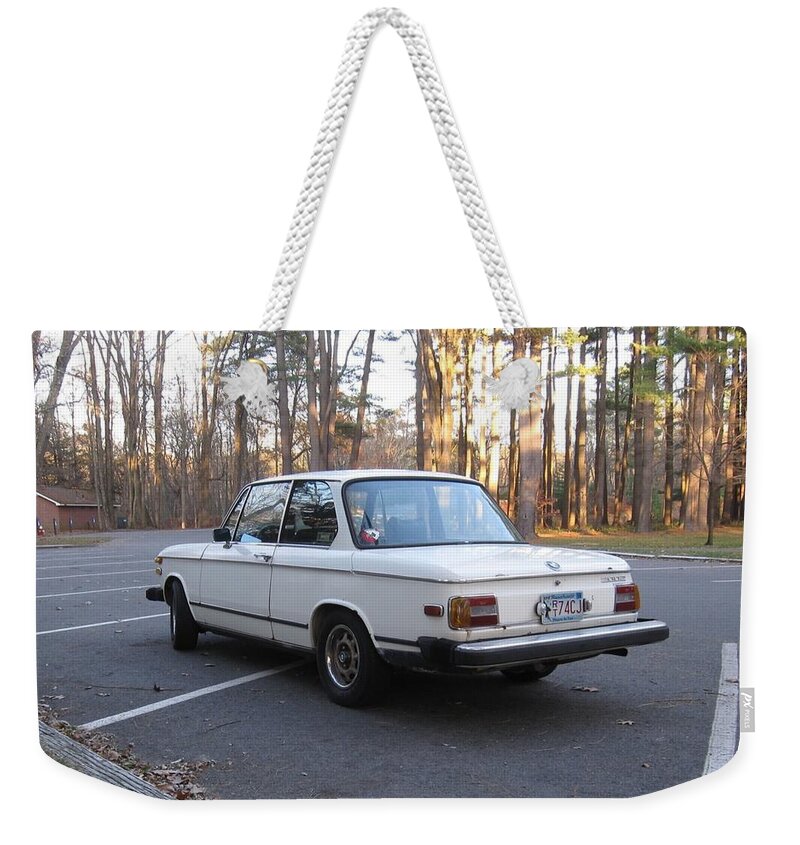 Bmw 2 Series Weekender Tote Bag featuring the photograph BMW 2 Series #7 by Jackie Russo