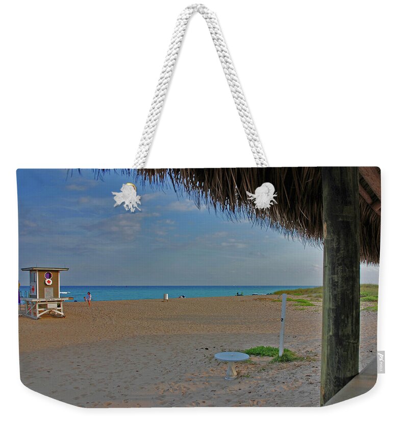 Surf Weekender Tote Bag featuring the photograph 7- Southern Beach by Joseph Keane