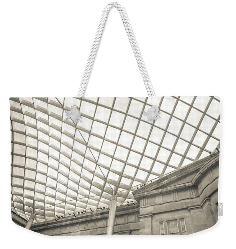 Transport Weekender Tote Bag featuring the photograph Washington Dc City Streets And Historic Architecture #7 by Alex Grichenko
