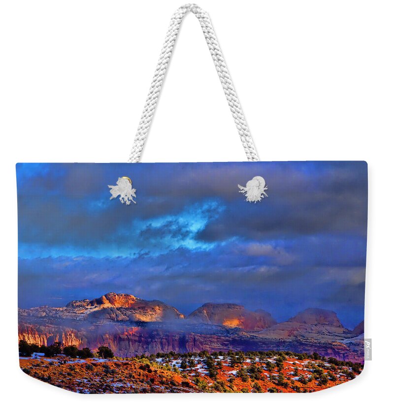 Capitol Reef National Park Weekender Tote Bag featuring the photograph Capitol Reef National Park #708 by Mark Smith