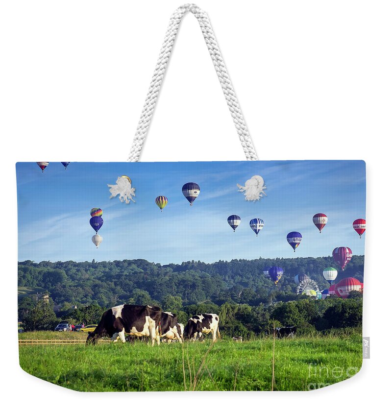 Bristol Weekender Tote Bag featuring the photograph England #8 by Milena Boeva