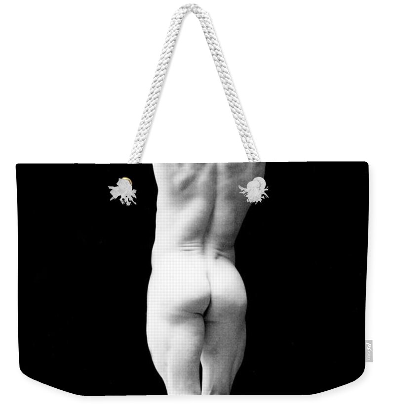 Erotica Weekender Tote Bag featuring the photograph Eugen Sandow, Father Of Modern #8 by Science Source