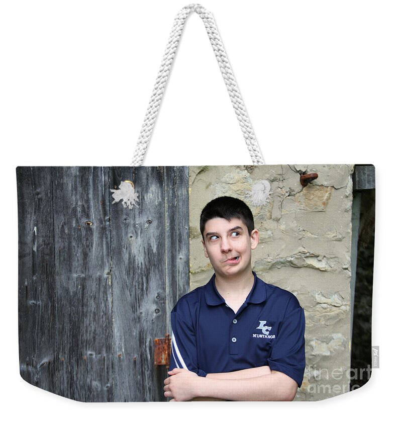  Weekender Tote Bag featuring the photograph 8270 by Mark J Seefeldt