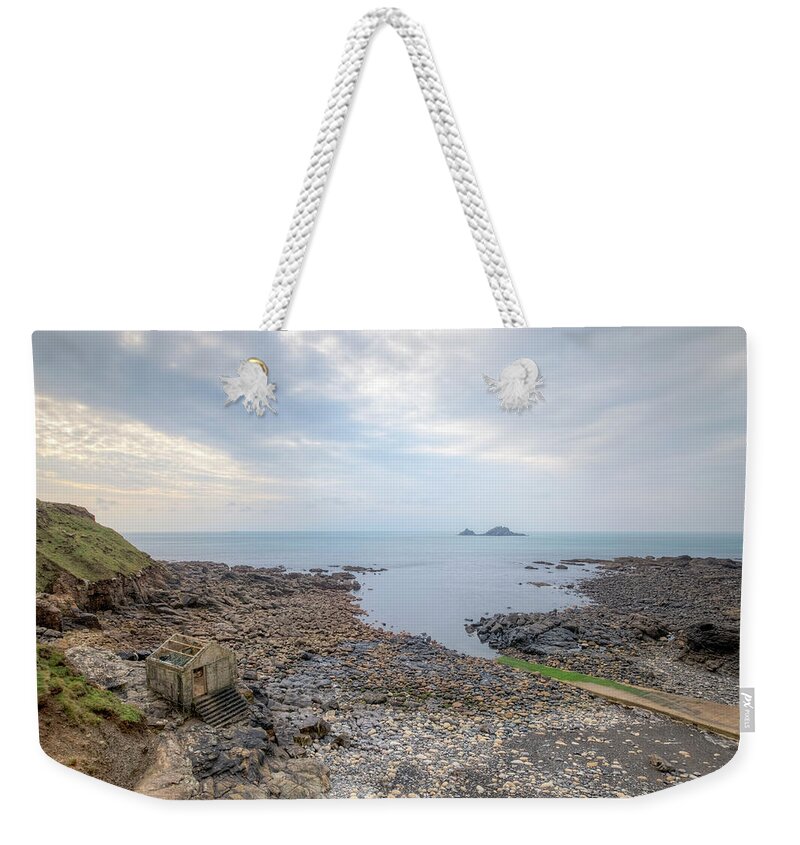 Cape Cornwall Weekender Tote Bag featuring the photograph Cape Cornwall - England #9 by Joana Kruse