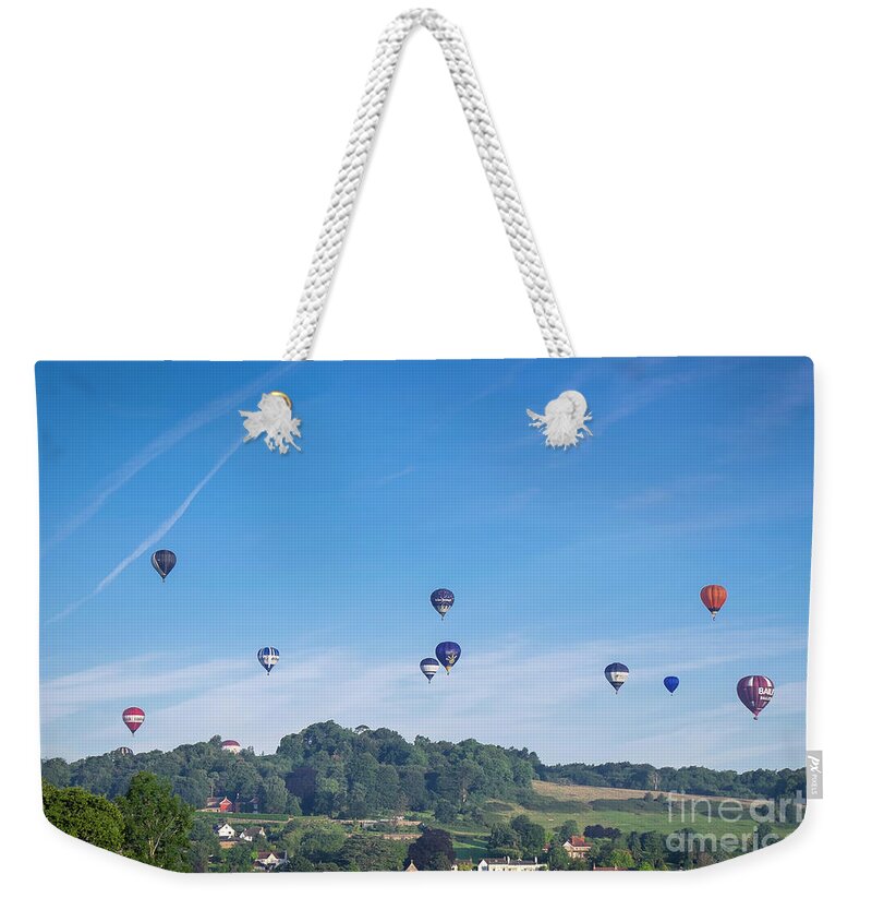 Bristol Weekender Tote Bag featuring the photograph England #9 by Milena Boeva