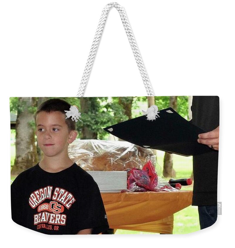  Weekender Tote Bag featuring the photograph 9790 by Jerry Sodorff