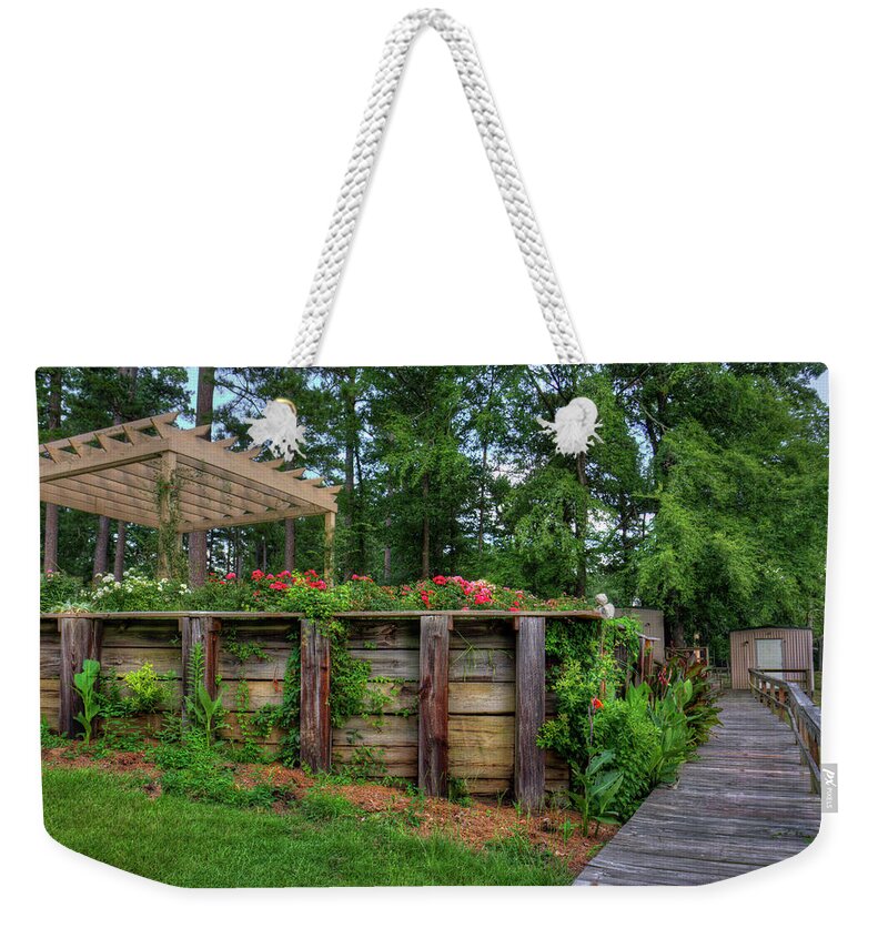 Beautiful Weekender Tote Bag featuring the photograph A Beautiful Place by Ester McGuire