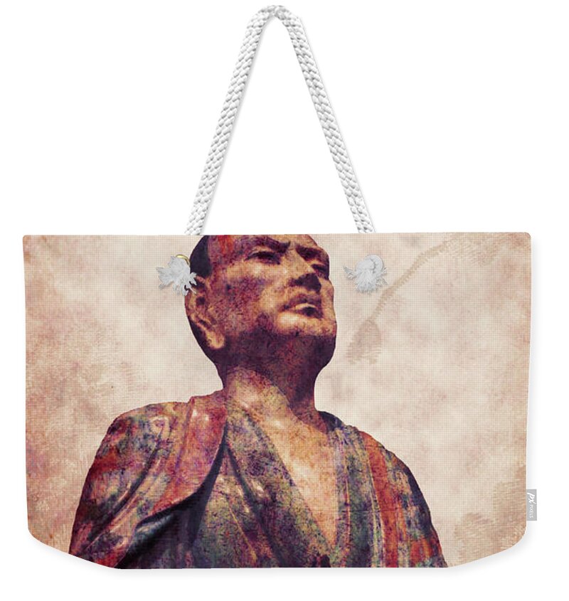 Buddha Weekender Tote Bag featuring the photograph Buddha 5 by Lynn Sprowl