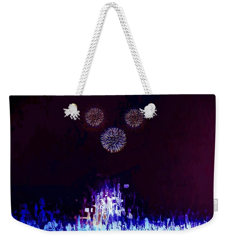 a Magical Night Weekender Tote Bag featuring the painting A Magical Night by Mark Taylor