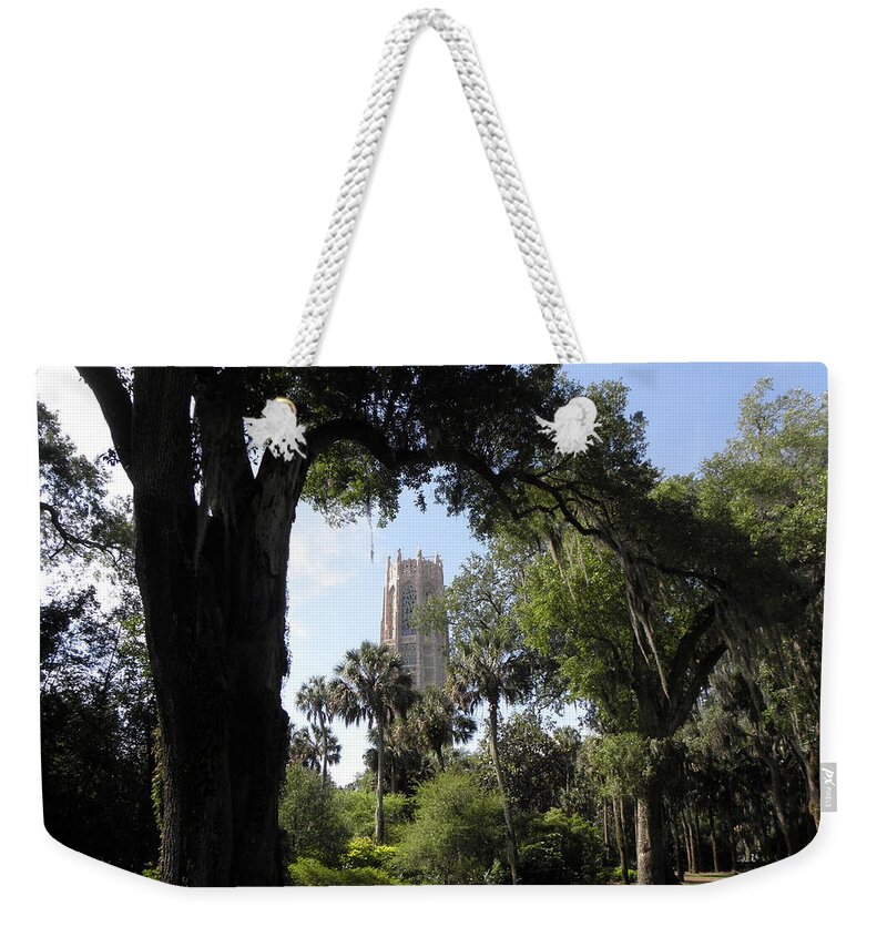Bok Tower Weekender Tote Bag featuring the photograph A Path To The Tower by Kim Galluzzo