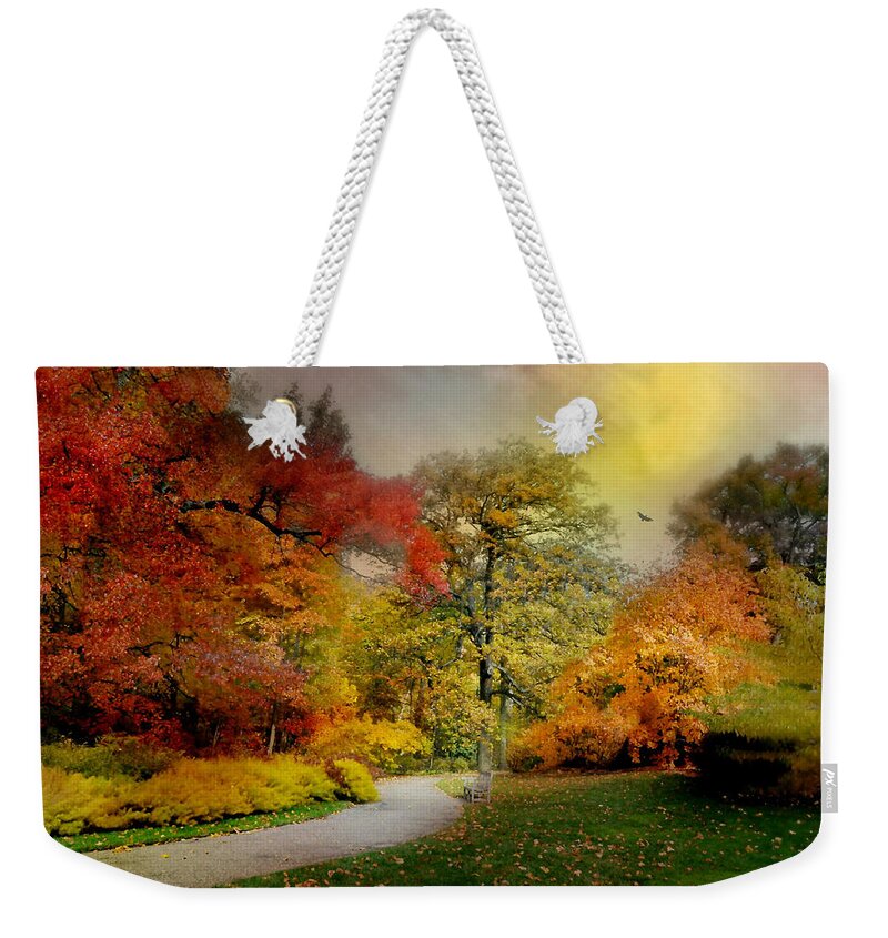A Quiet Peace Weekender Tote Bag featuring the photograph A Quiet Peace by Diana Angstadt