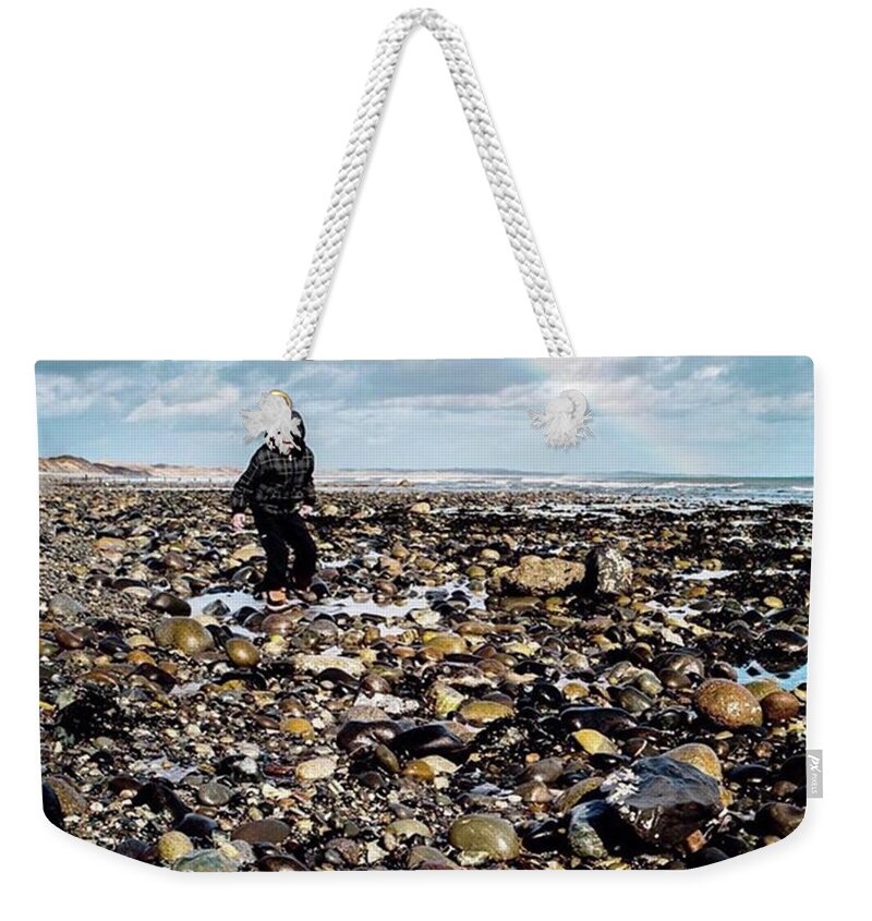  Weekender Tote Bag featuring the photograph A Sign Of The Promise by Aleck Cartwright