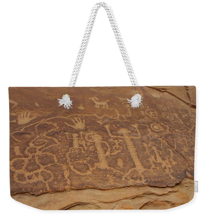 Mesa Verde Weekender Tote Bag featuring the photograph A Story Unfolds by Doug Scrima
