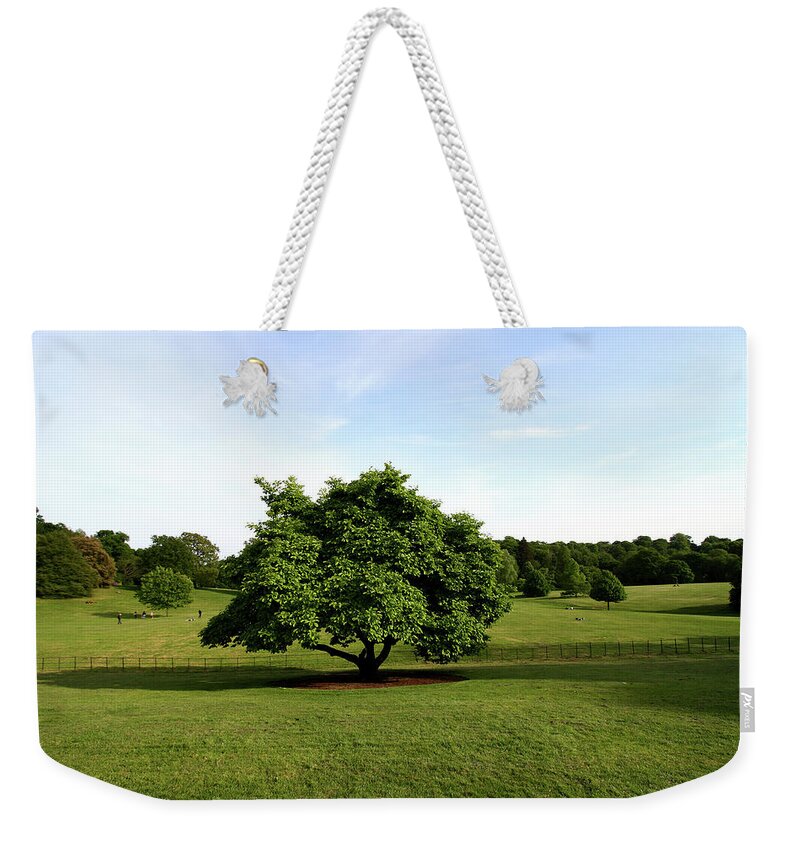 Kenwood House Weekender Tote Bag featuring the photograph A View From Kenwood House by Aidan Moran