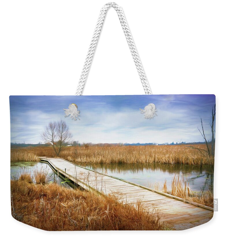 Dawes Weekender Tote Bag featuring the photograph A Warm Day in February by Tom Mc Nemar