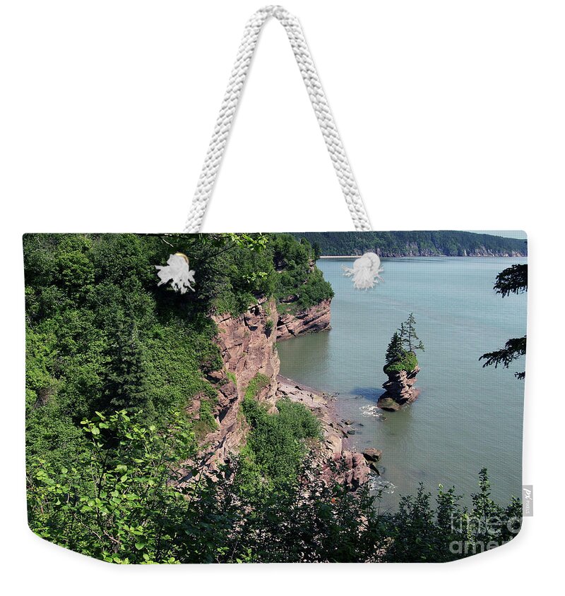 Bay Of Fundy Weekender Tote Bag featuring the photograph Above the Bay of Fundy by Art Cole