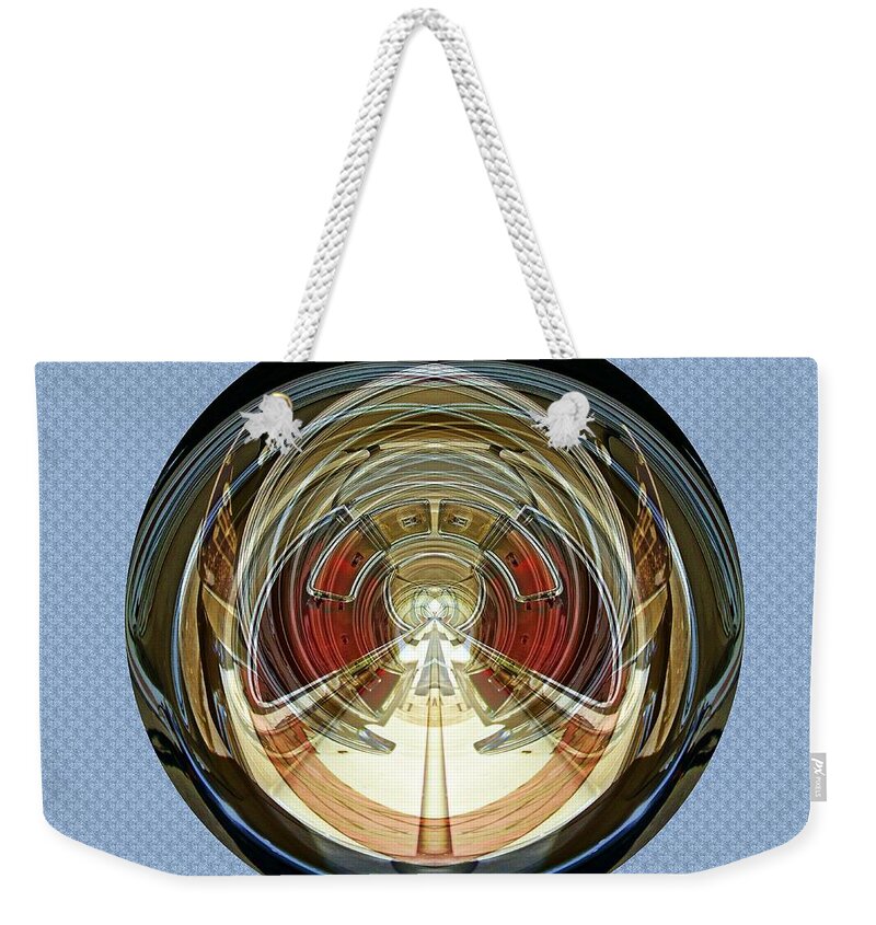 Cars Weekender Tote Bag featuring the photograph Abstract classic car by Karl Rose
