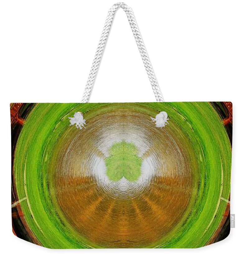 Buildings Weekender Tote Bag featuring the photograph Abstract house by Karl Rose