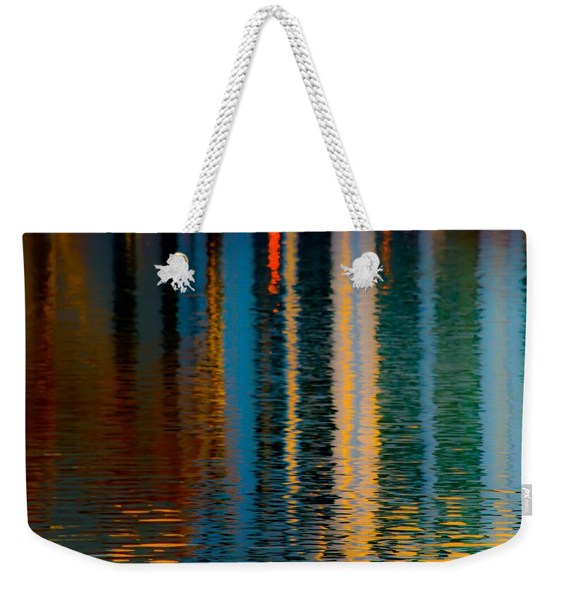 Washington Weekender Tote Bag featuring the photograph Abstract Moments by David Downs