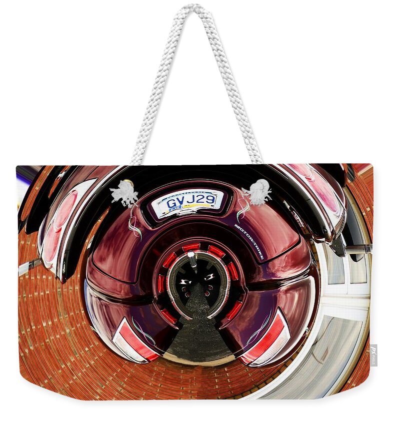 Art Weekender Tote Bag featuring the photograph Abstract trike by Karl Rose