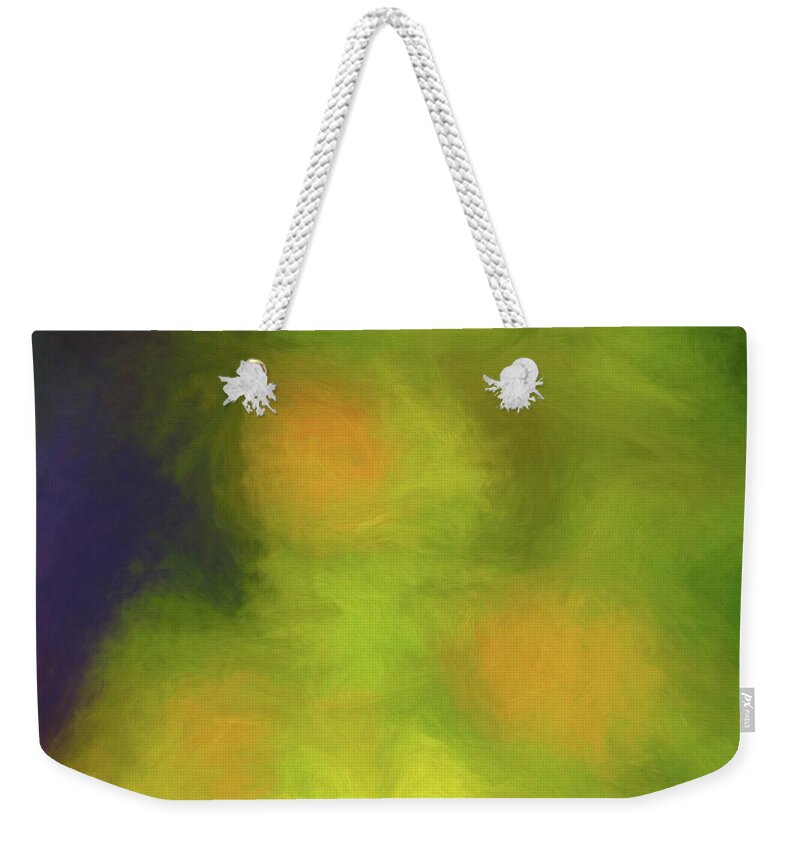 Jupiter Inlet Weekender Tote Bag featuring the photograph Abstract Untitled by Steve DaPonte