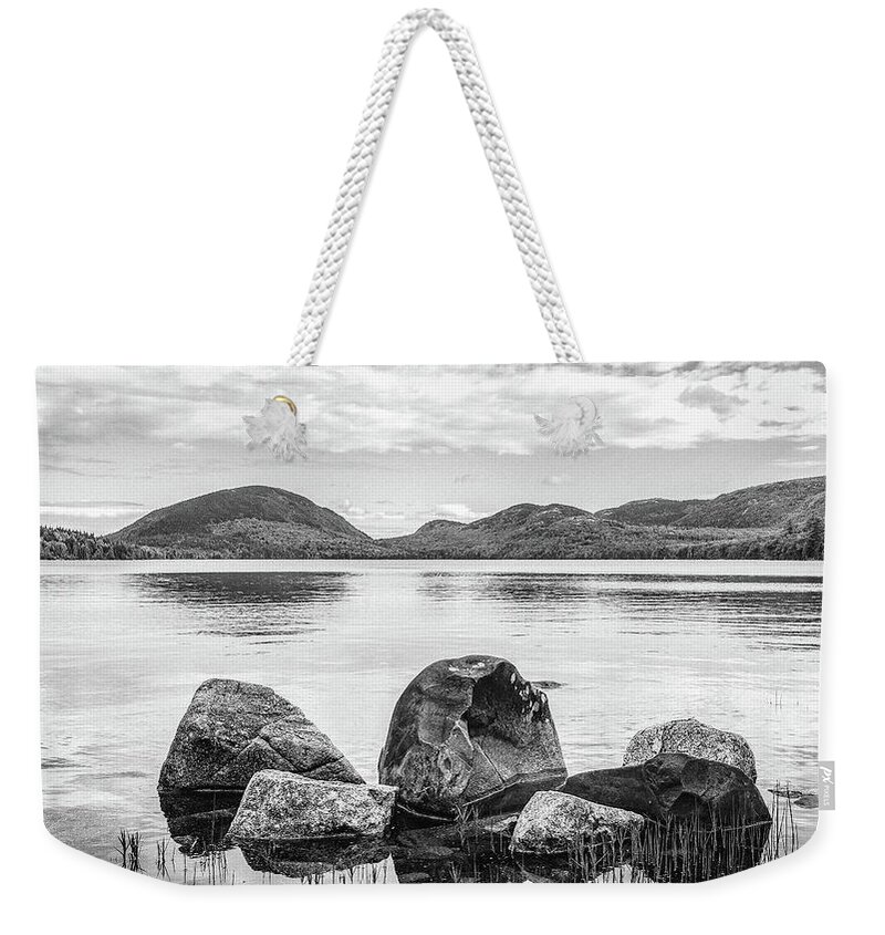 Eagle Lake Weekender Tote Bag featuring the photograph Acadia by Holly Ross