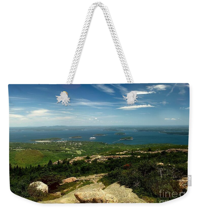 Acadia Weekender Tote Bag featuring the photograph Acadia by Raymond Earley