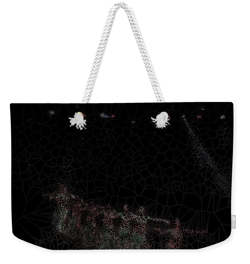 Vorotrans Weekender Tote Bag featuring the digital art Accolade by Stephane Poirier